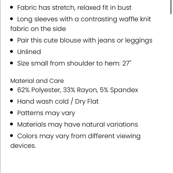 Like new! {Pink Lily} camo blouse - Picture 5 of 6